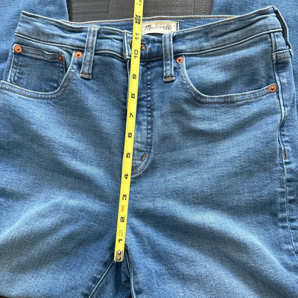 Madewell Cali Demi-Boot Mid Rise Medium Wash Women’s Jeans- Size 26 - Picture 14 of 16